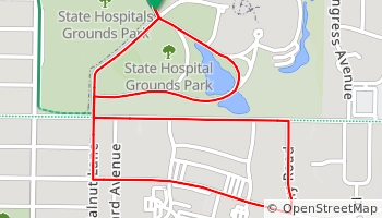 State Hospital to EAST - 2.1 Miles